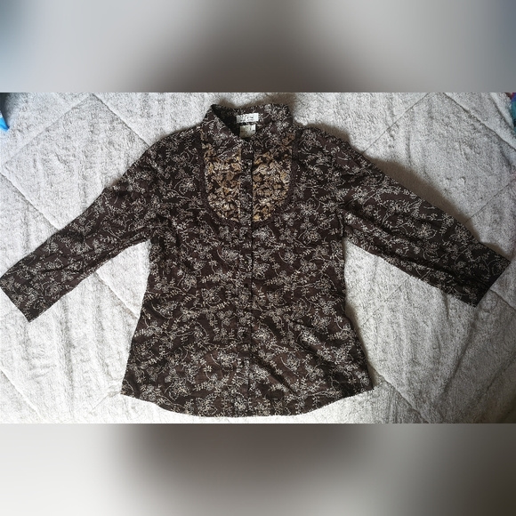 FDJ French Dressing blouse. Size 4 - Picture 3 of 8